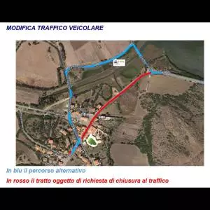 Modifiche alla circolazione stradale nella frazione di Sant&rsquo;Antonio di Santadi.
