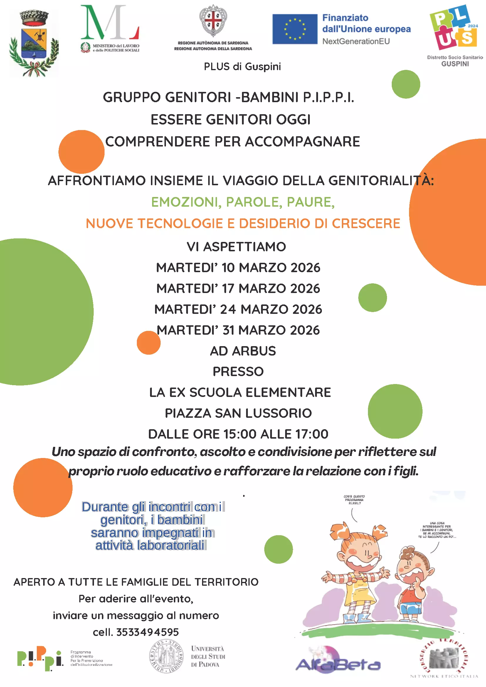 Locandina programma P.I.P.P.I.